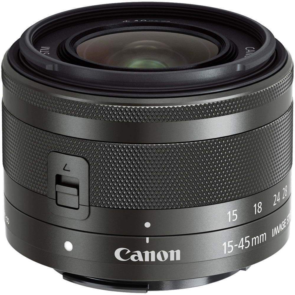 Image of Canon EF-M 15-45mm f/3.5-6.3 IS STM objectief Zwart